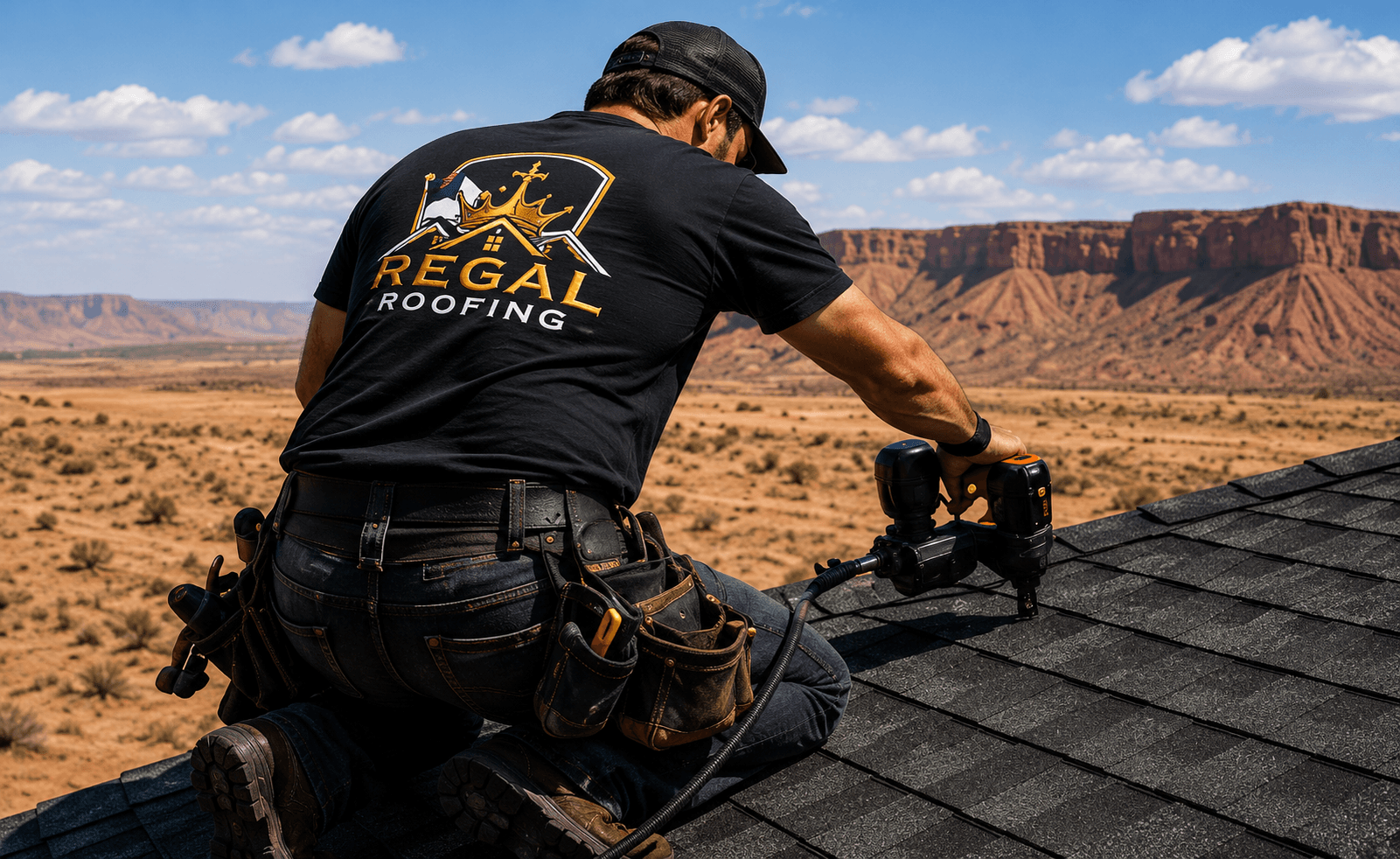 Regal Roofing LLC roofing crew